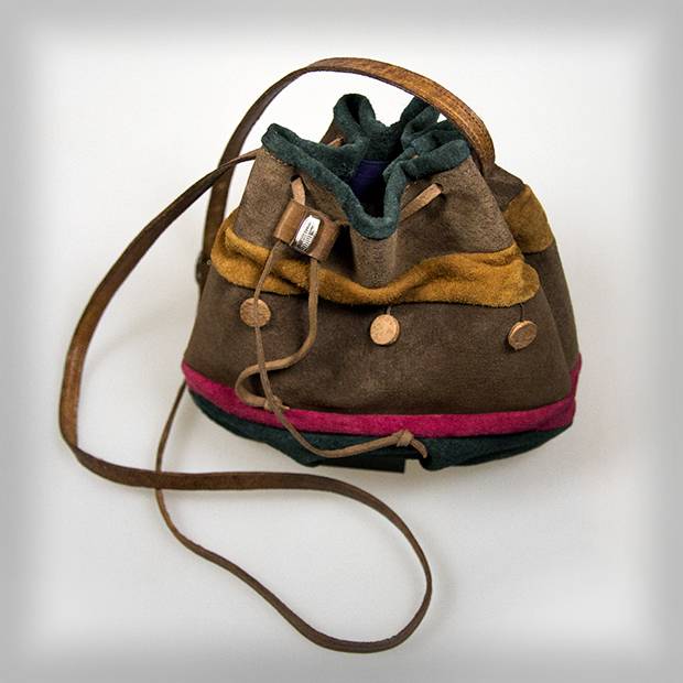velour bag